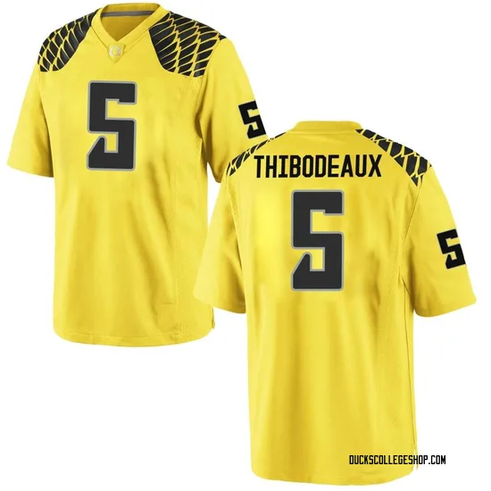 Youth Nike #1 Yellow Oregon Ducks Vapor Fusion Replica Football Jersey